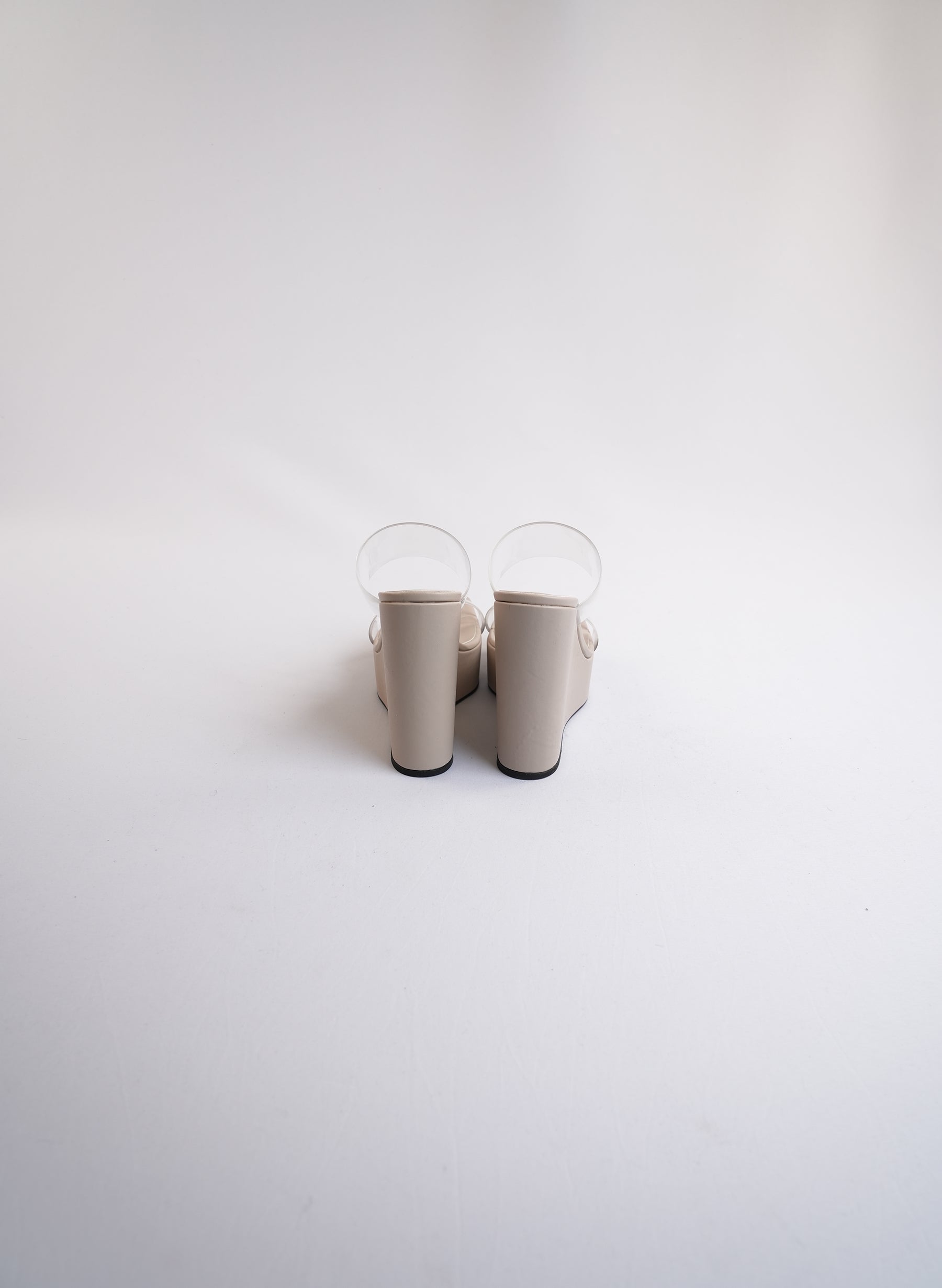 Giuseppe Zanotti Nude Platform Sandals