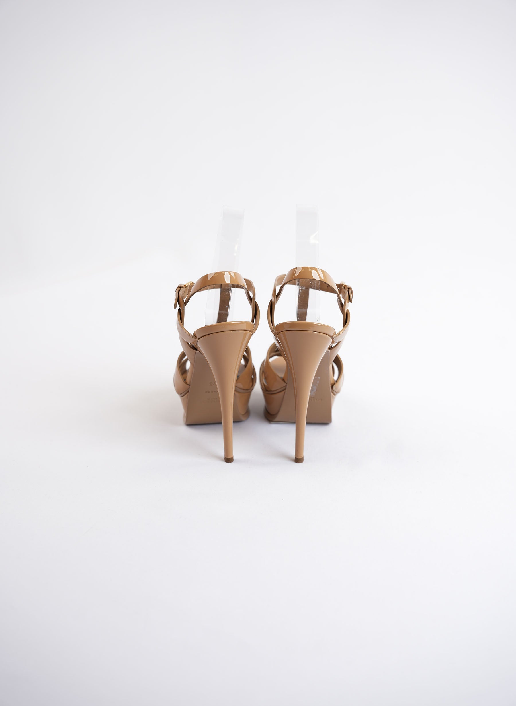 Saint Laurent Tribute Platform Patent Leather Heels