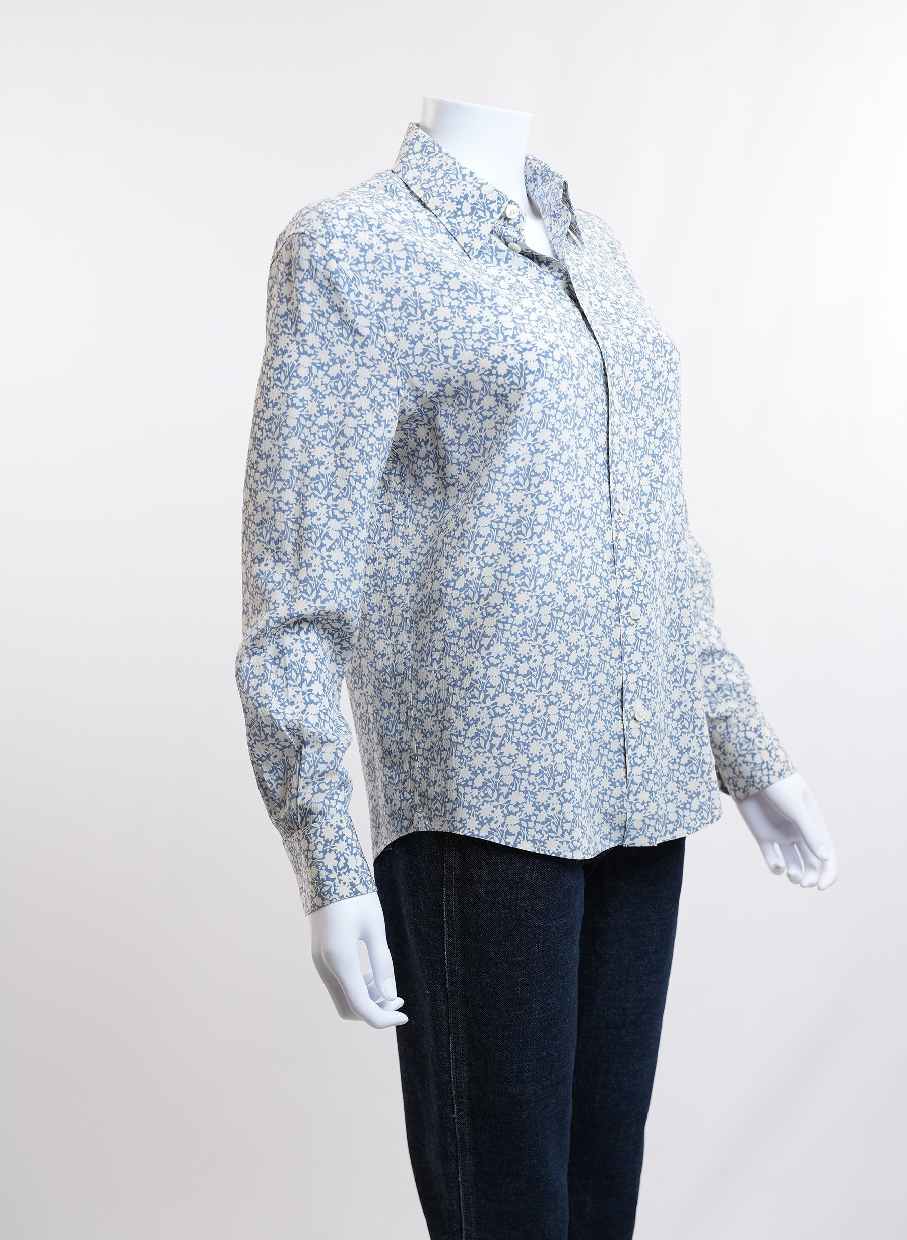 Celine Floral Print Button Down