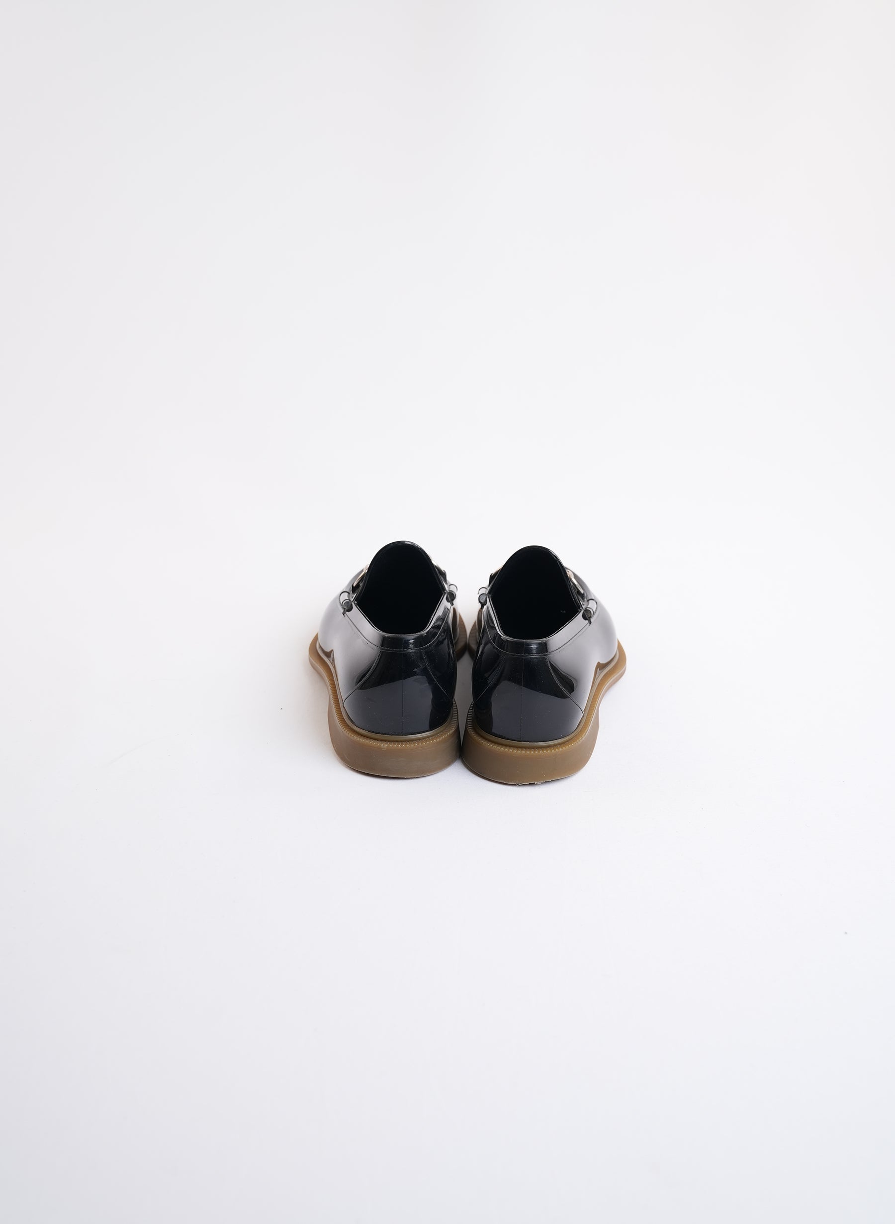 Gucci Horsebit Loafers With Thick Tan Sole
