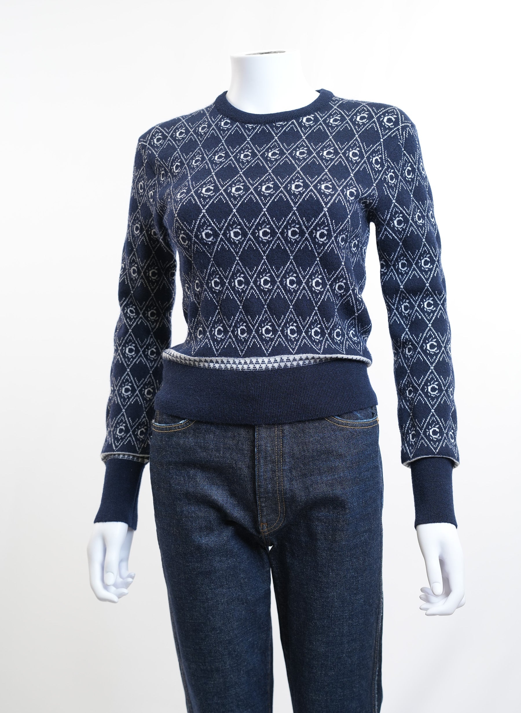 Chloe Wool Printed Sweater