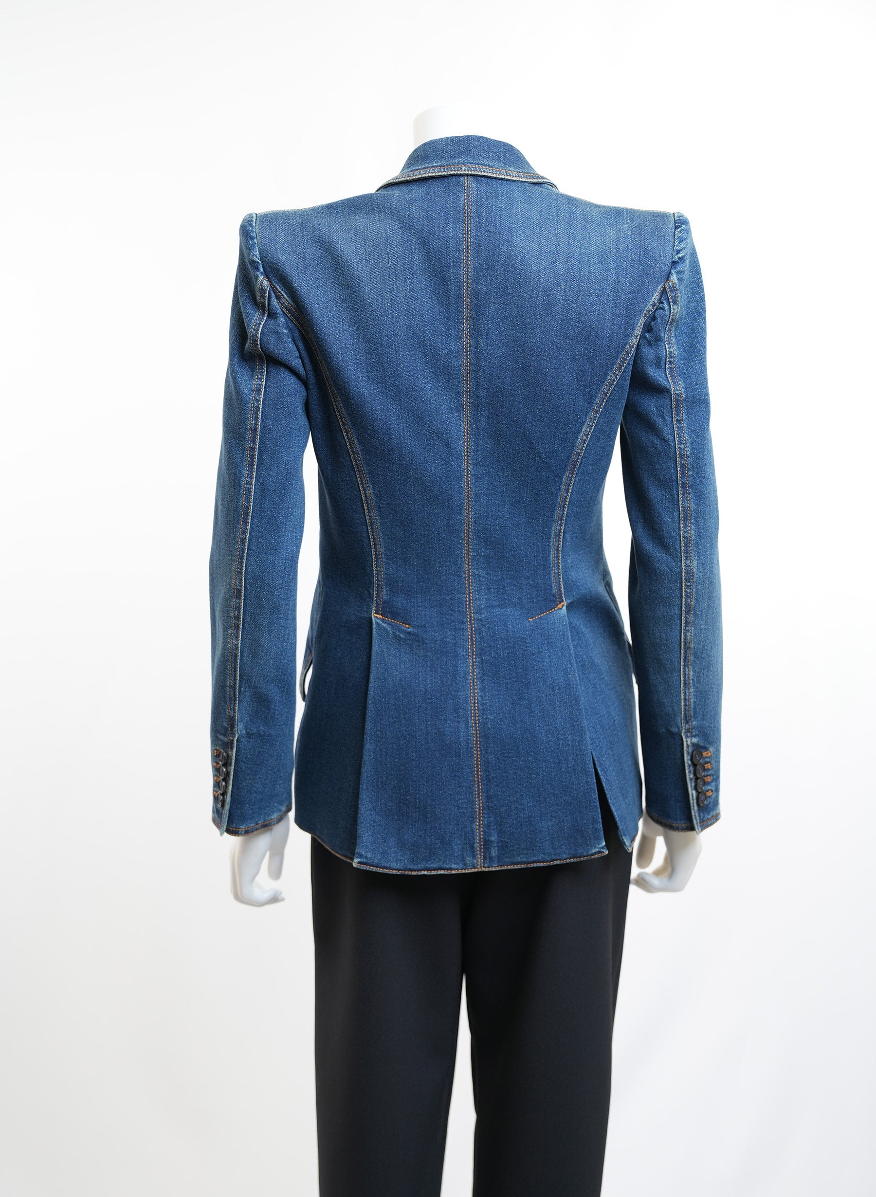 Alexander McQueen Denim Blazer