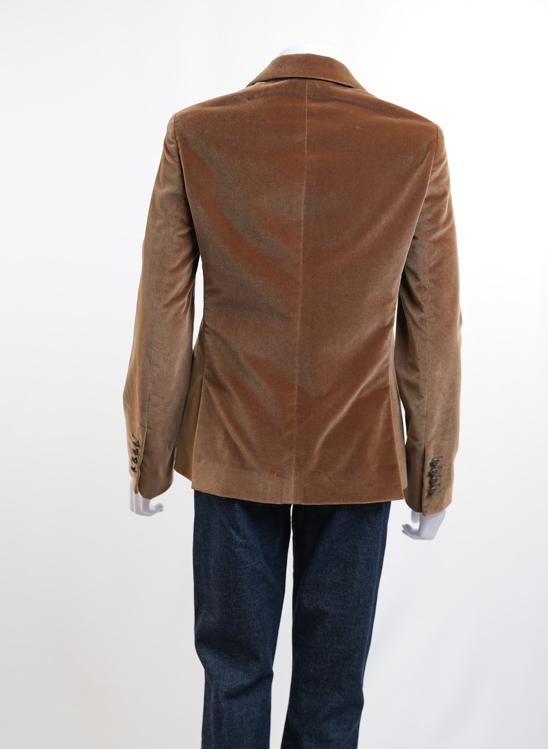 Etro Brown Velvet Blazer