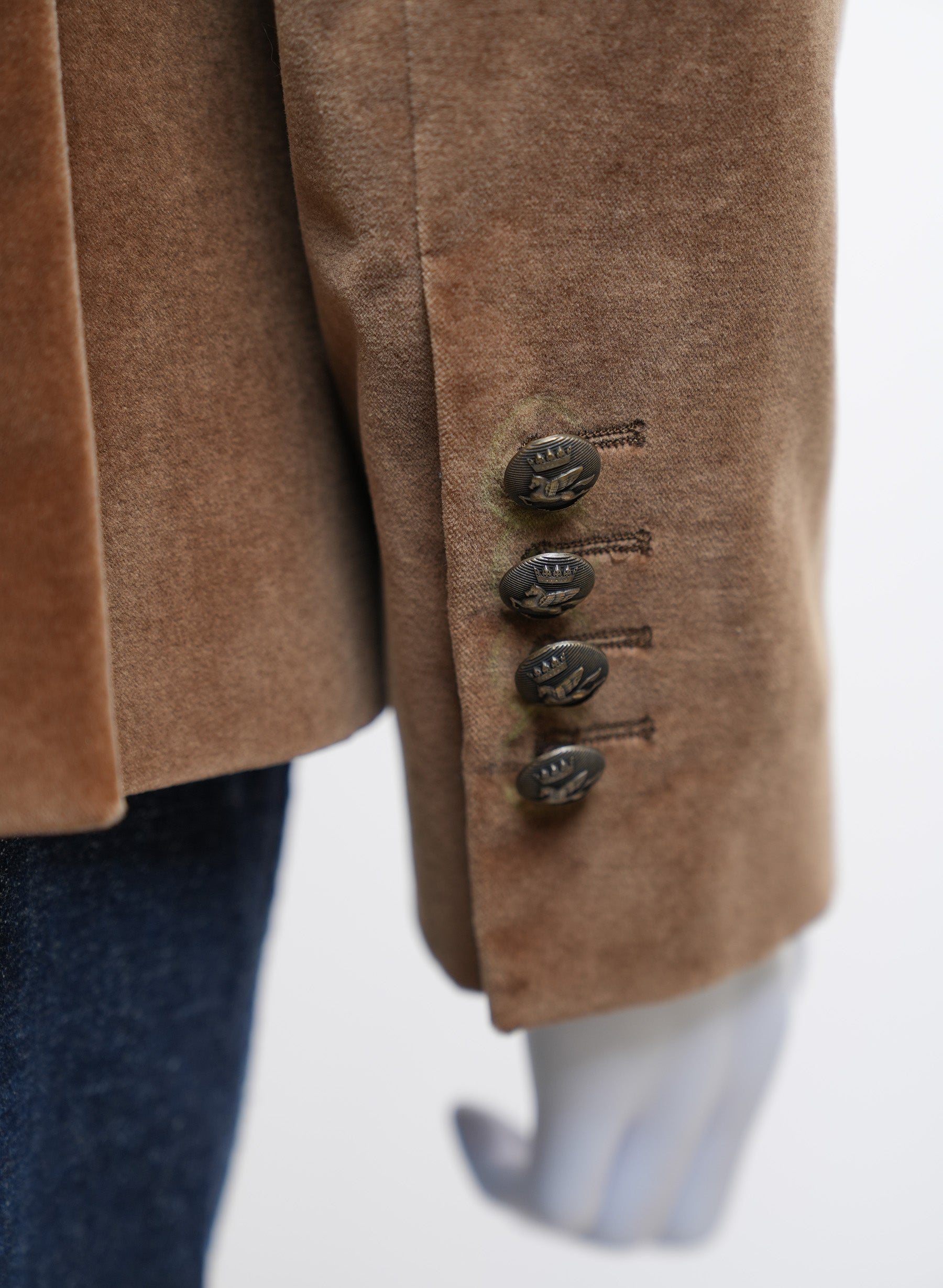 Etro Brown Velvet Blazer