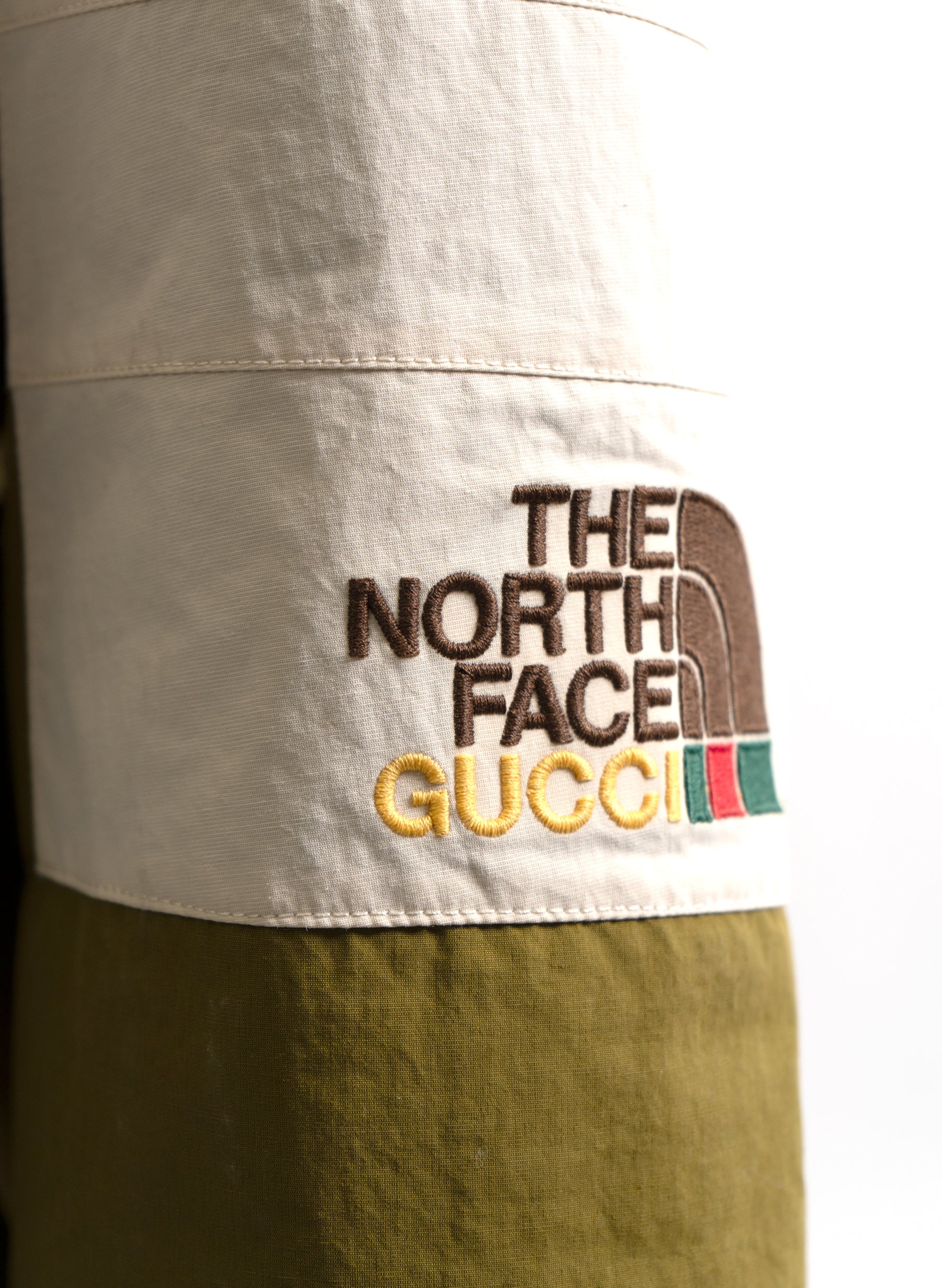 The North Face x Gucci Colorblock Pattern Parka