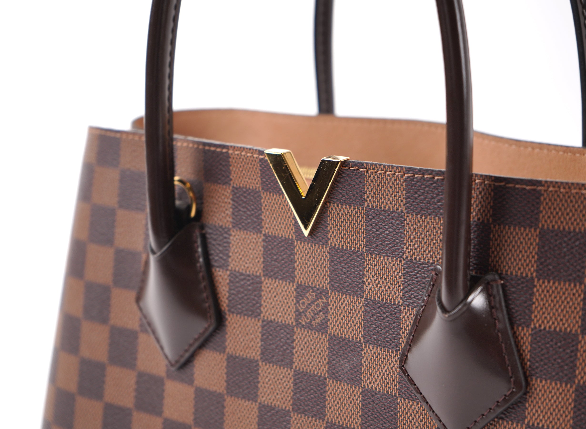 Louis Vuitton Damier Ebene Kensington V Tote