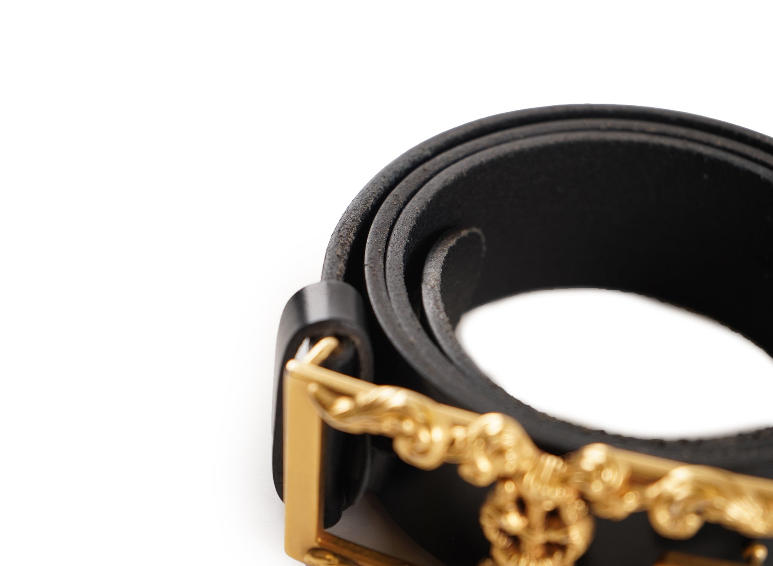 Dolce & Gabbana Baroque Logo Belt