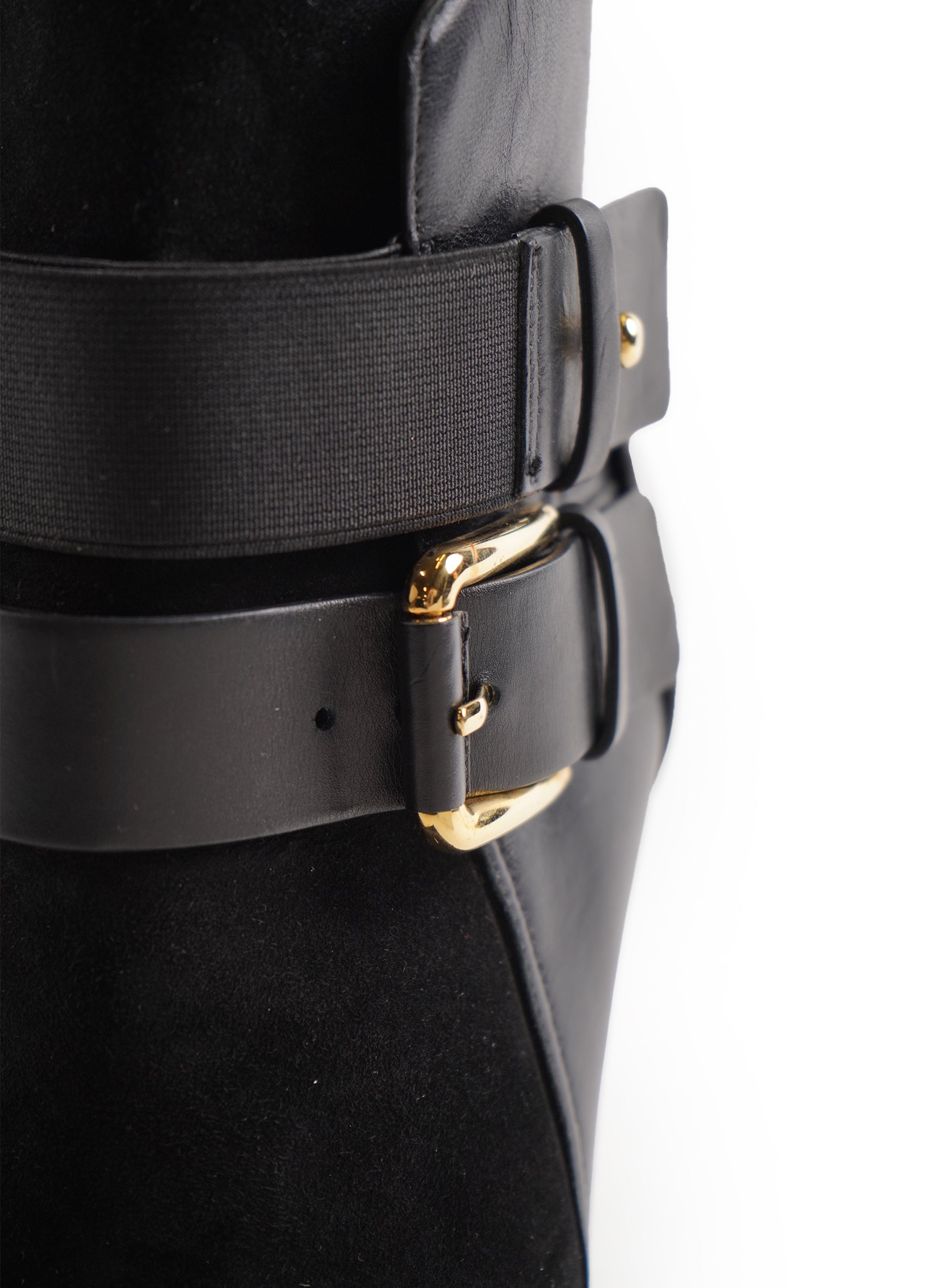 Balmain Anais 100mm Buckle Booties