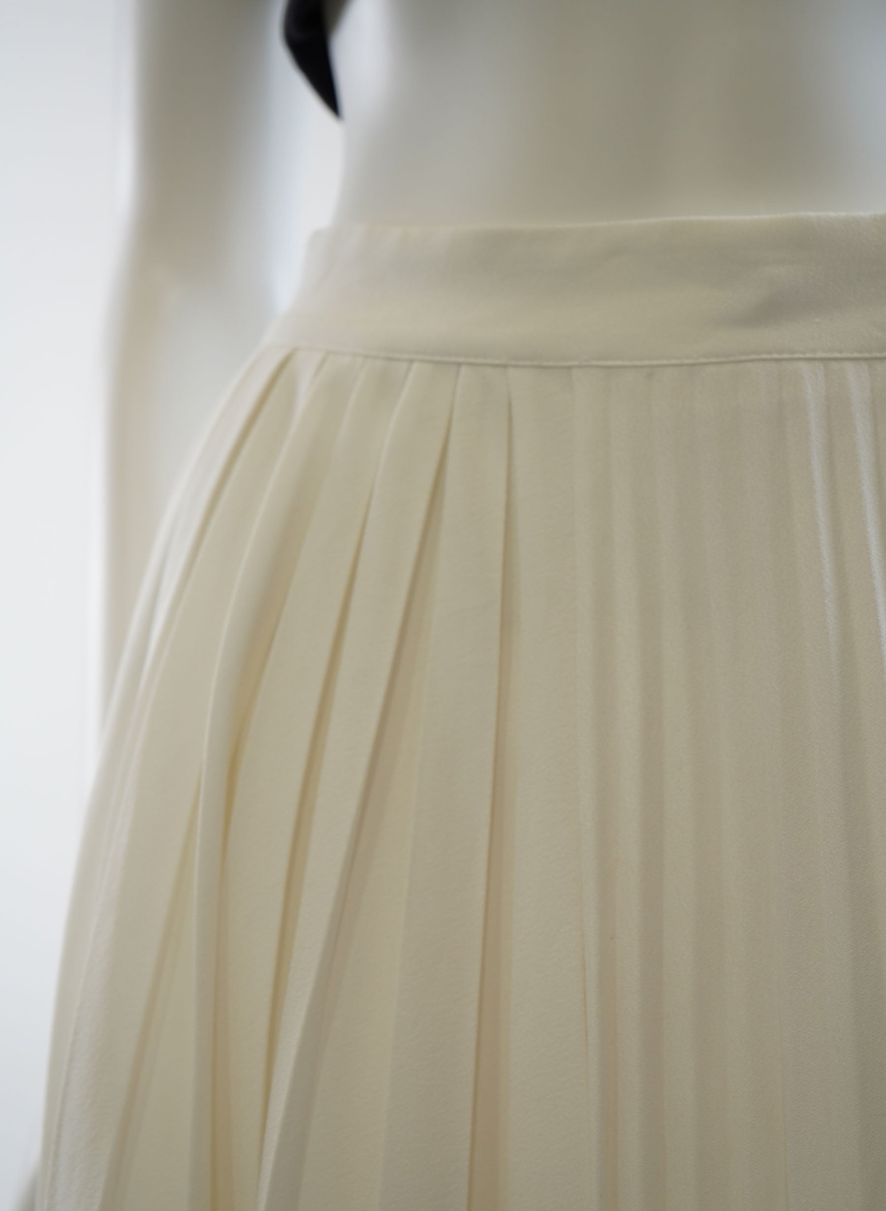 Maje Jaxy Asymmetric Pleated Skirt