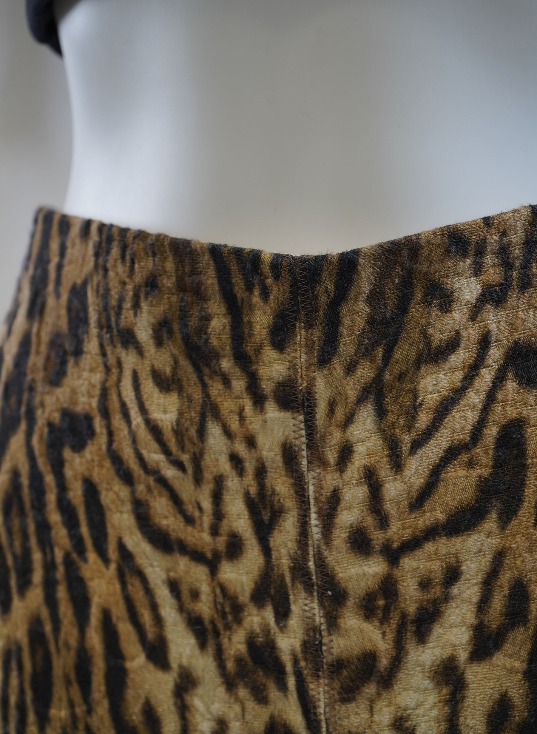 Chloe Leopard Print Skirt