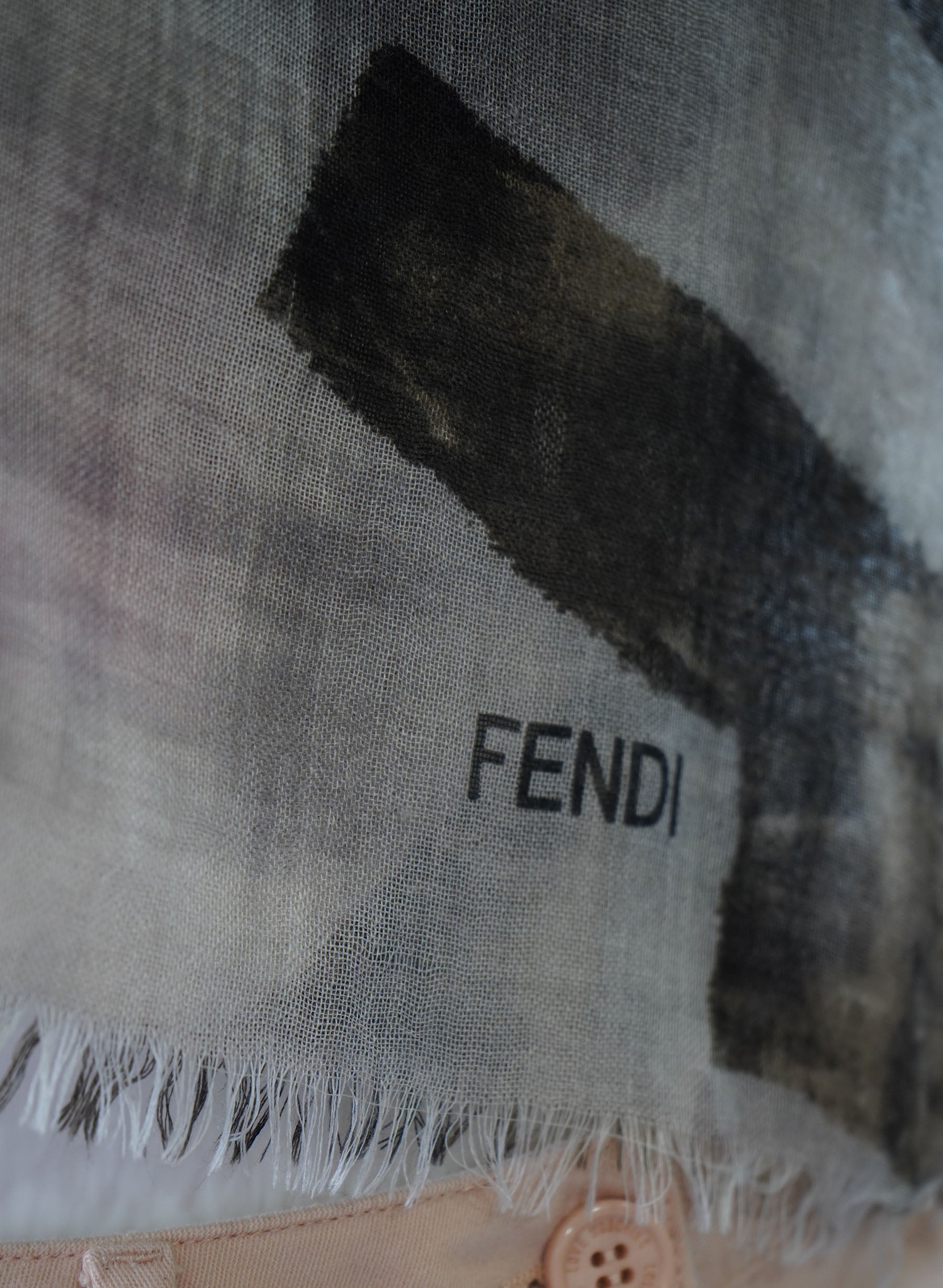 Fendi Printed Scarf