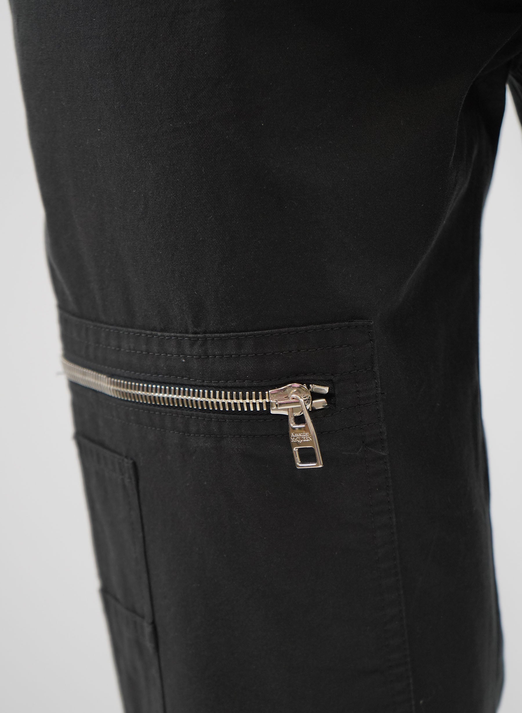 Alexander McQueen Zipped Detail Cargo Pants