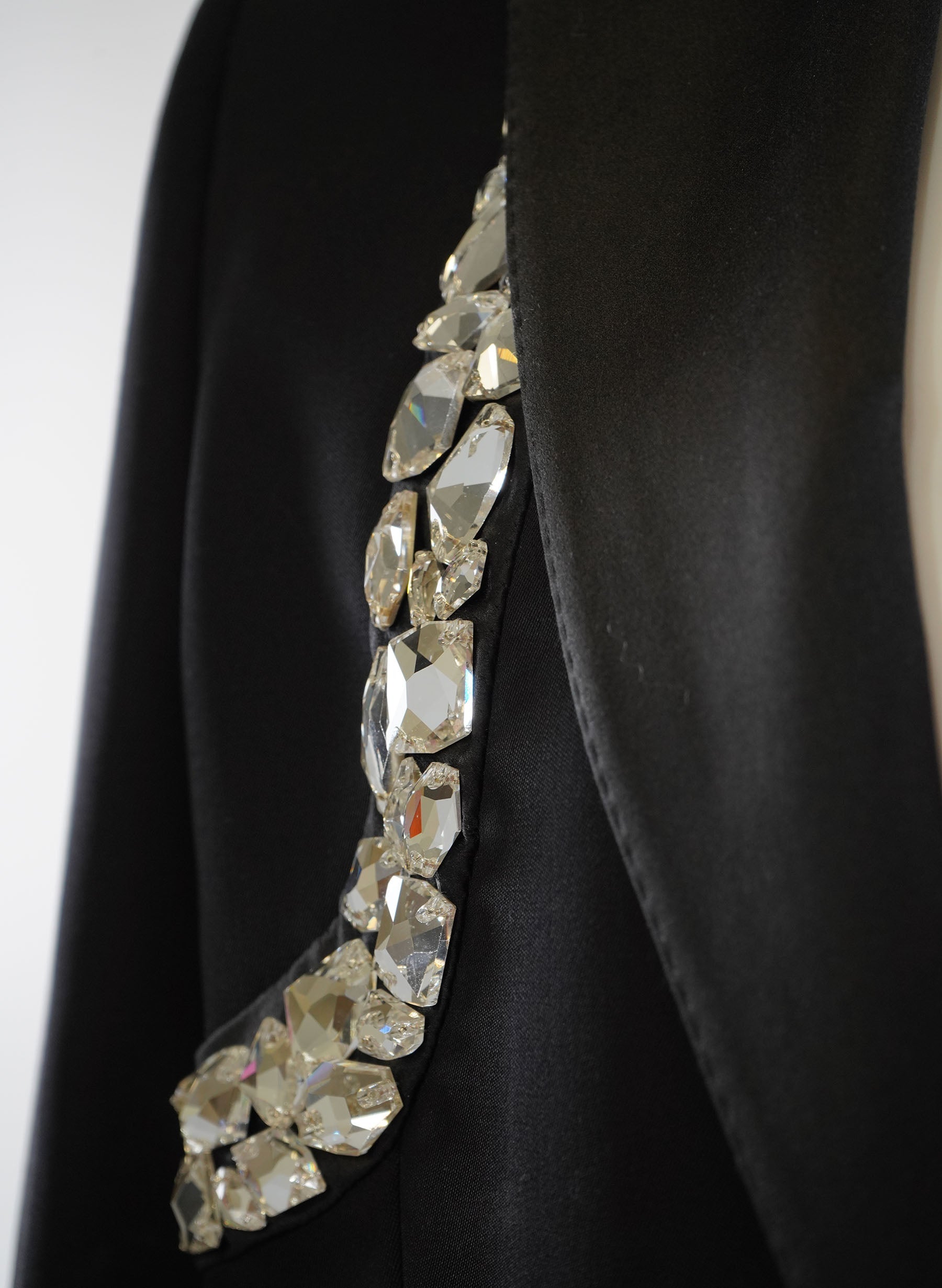 Alexander McQueen Cutout Blazer Jacket w/ Crystal Harness