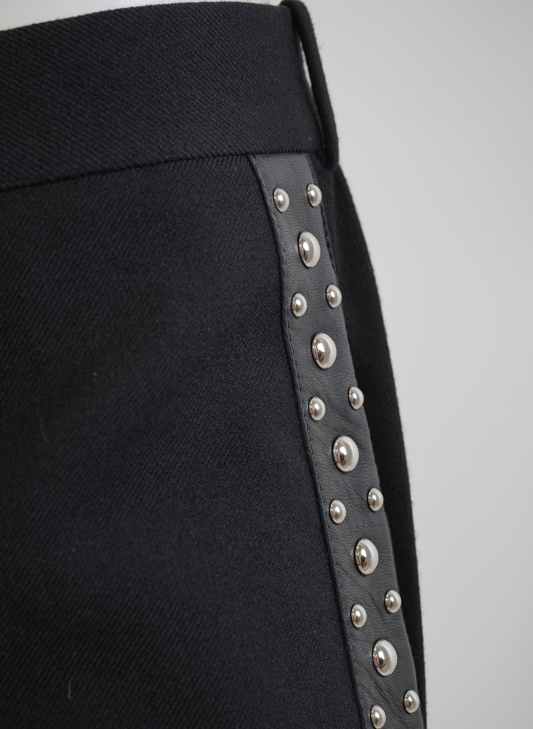 Alexander McQueen Embellished Wool Pants