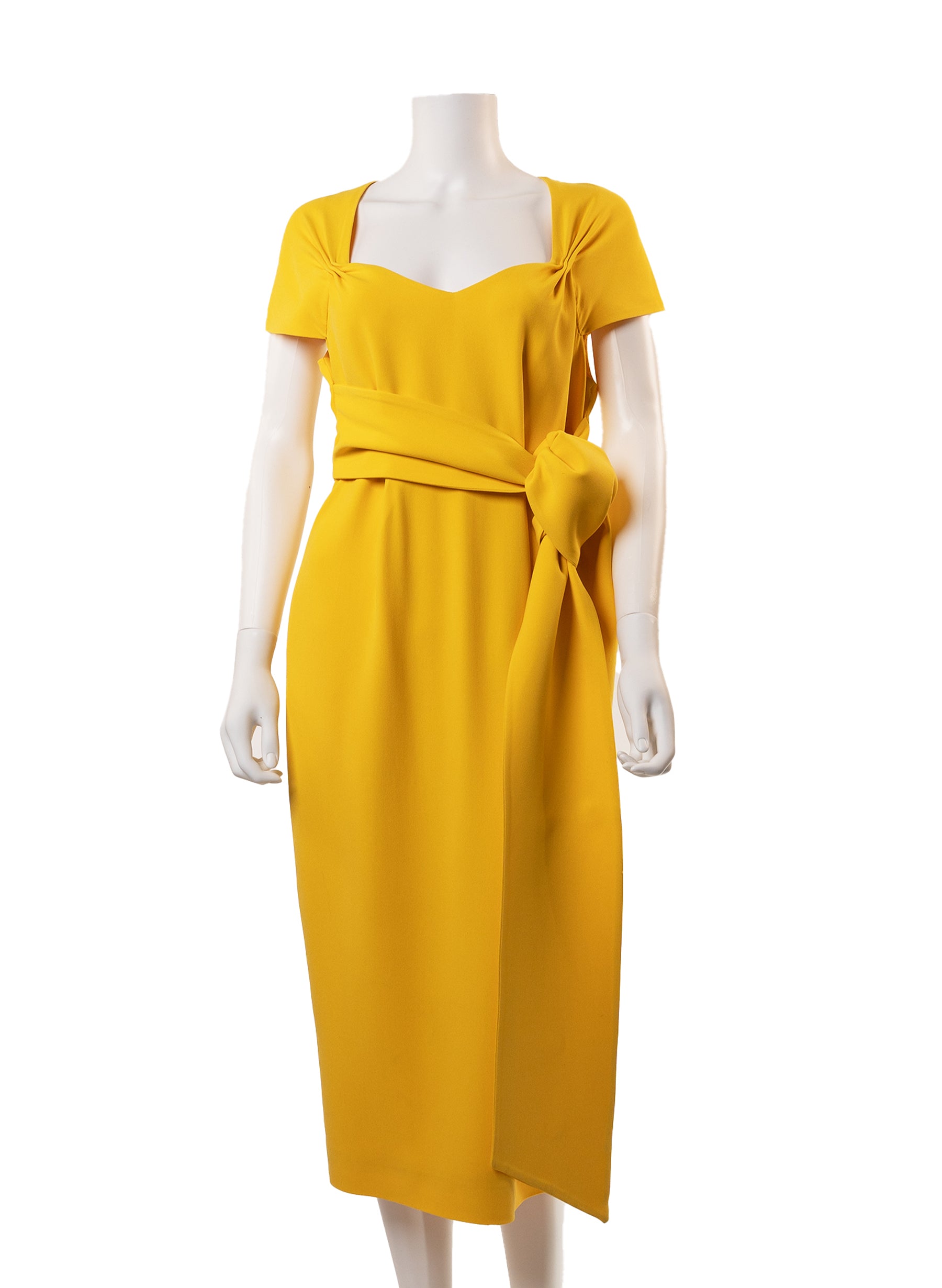 Stella McCartney Cap Sleeve Midi Dress