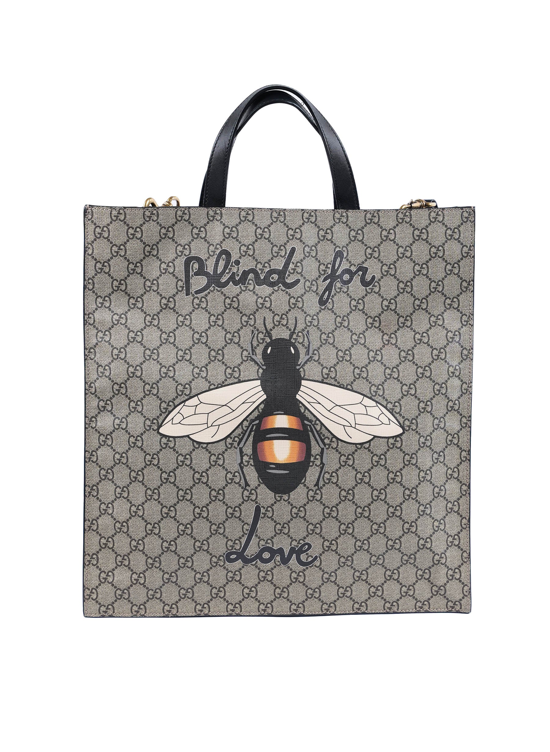 Gucci Animalier Blind Love Bee Supreme Tote Shopper