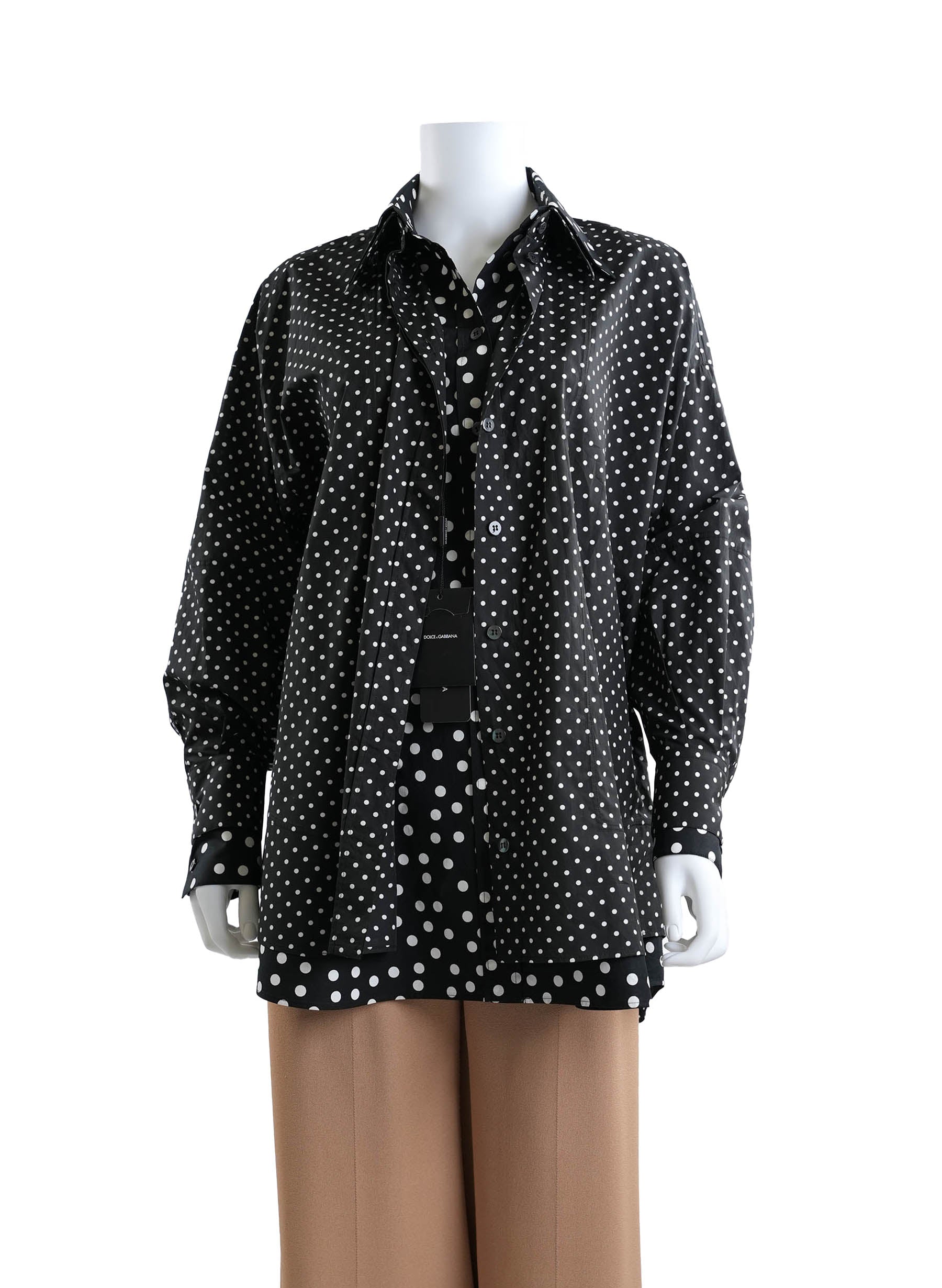 Dolce & Gabbana Polka Dot Blouse