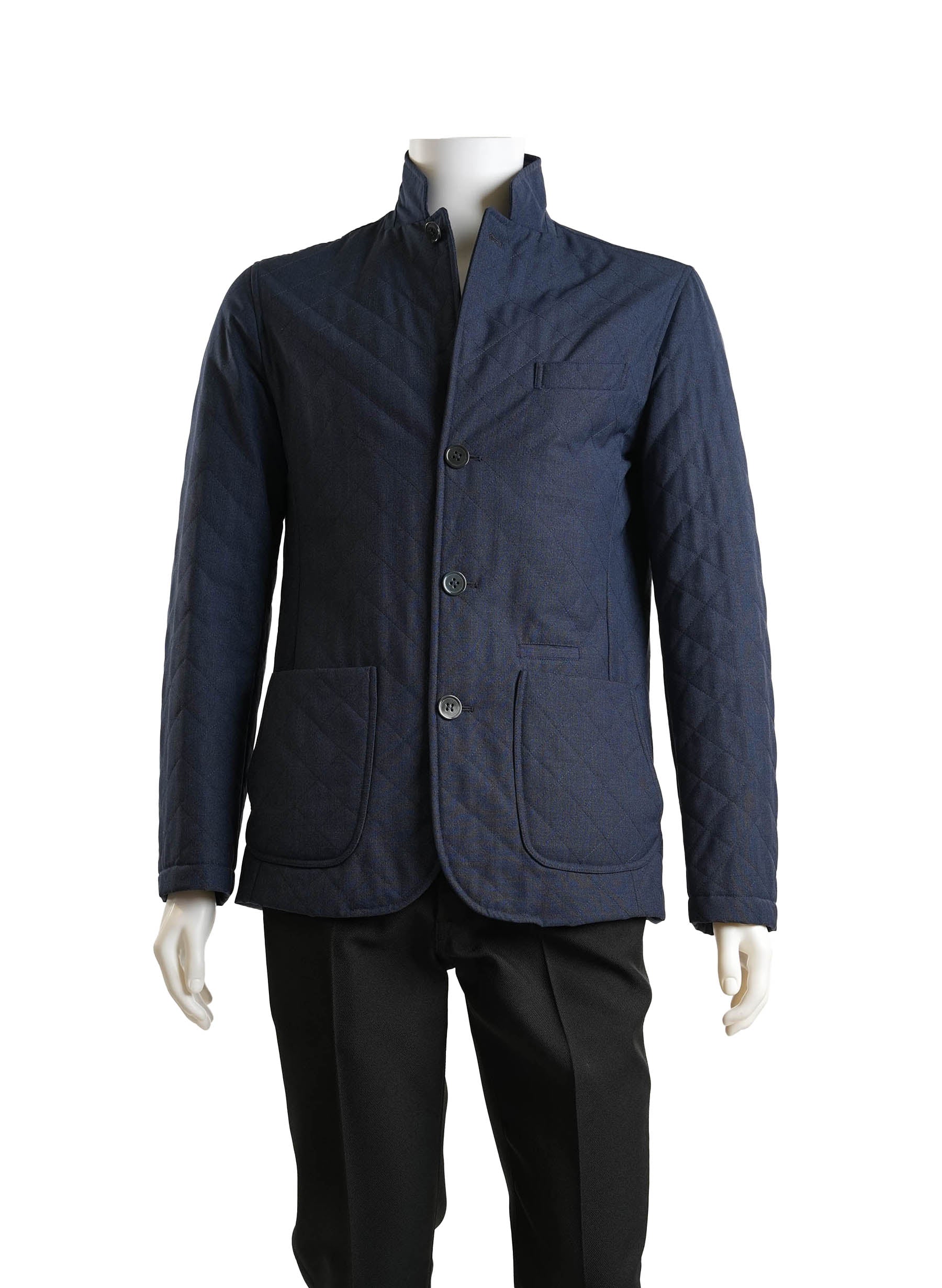 Isaia Navy Jacket