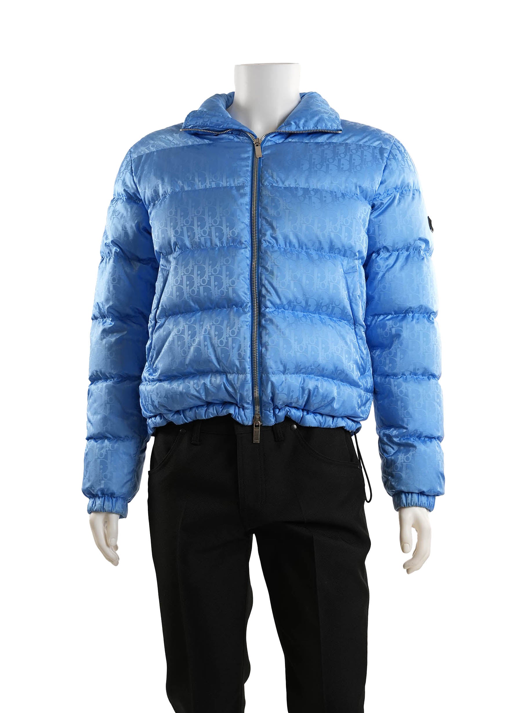 Dior Oblique Down Jacket Light Blue