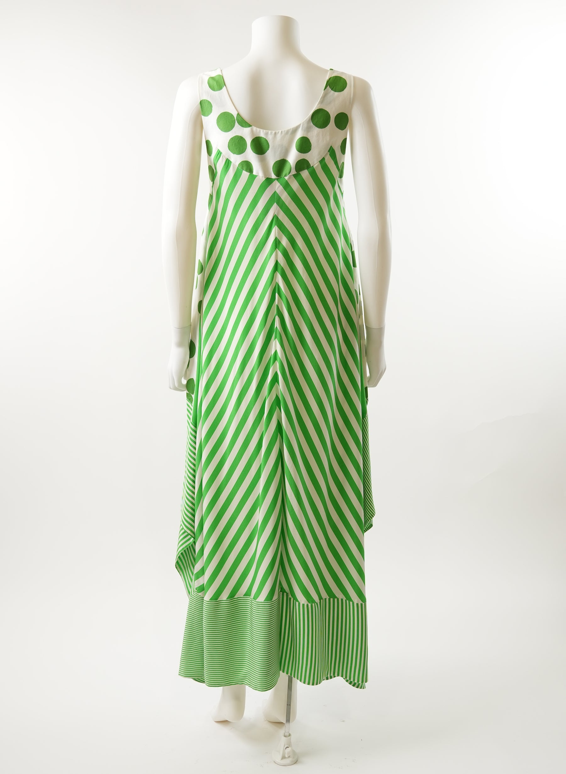 Antonio Marras Sleeveless Printed Silk Dress