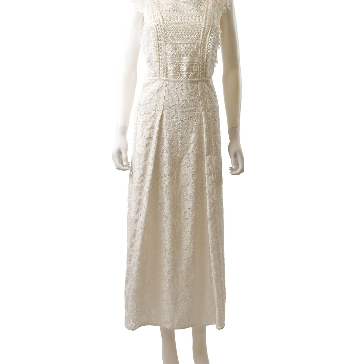 Burberry Lace Maxi Dress
