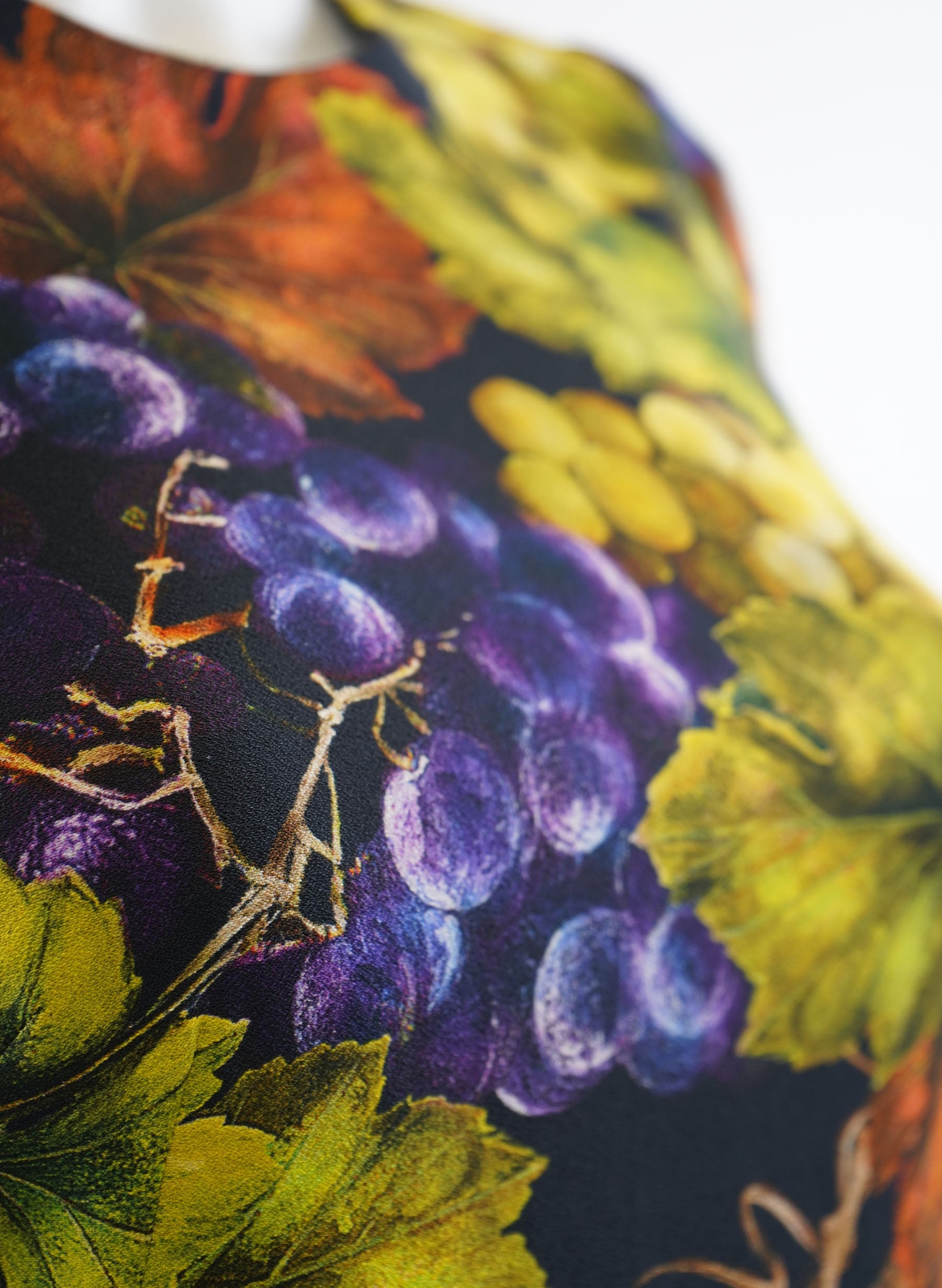 Dolce & Gabbana Grape Print Dress