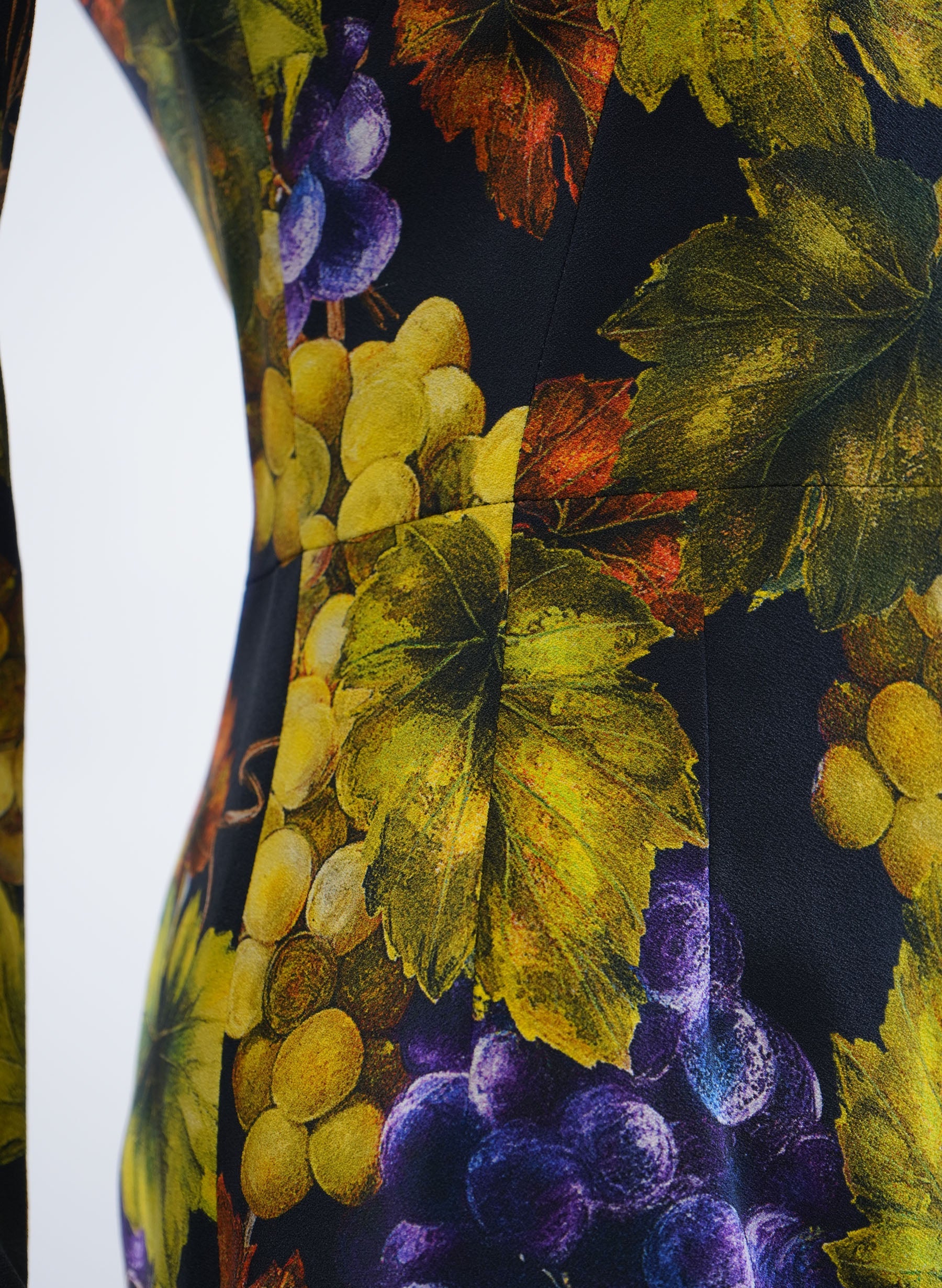 Dolce & Gabbana Grape Print Dress