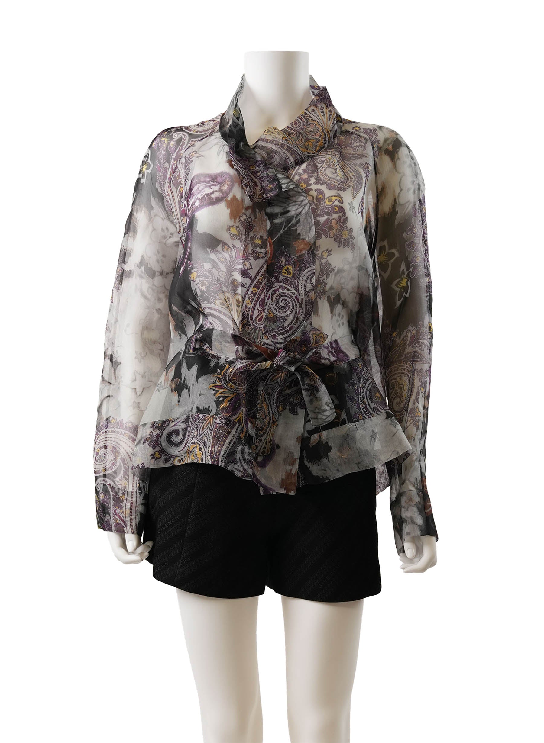 Etro Printed Silk Blouse