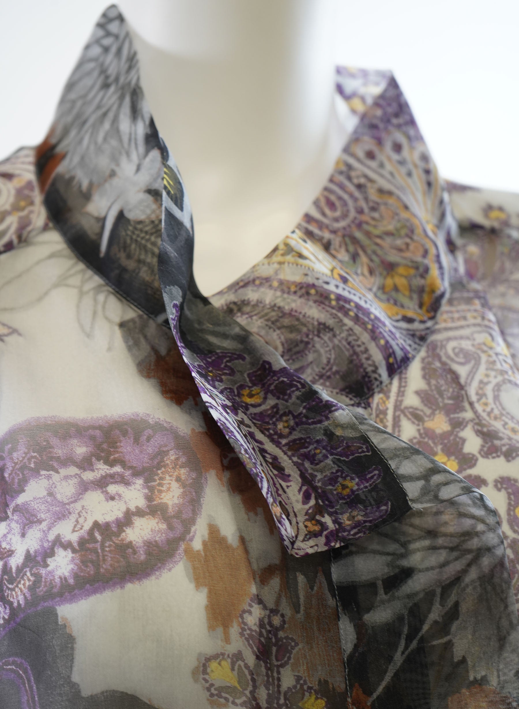 Etro Printed Silk Blouse