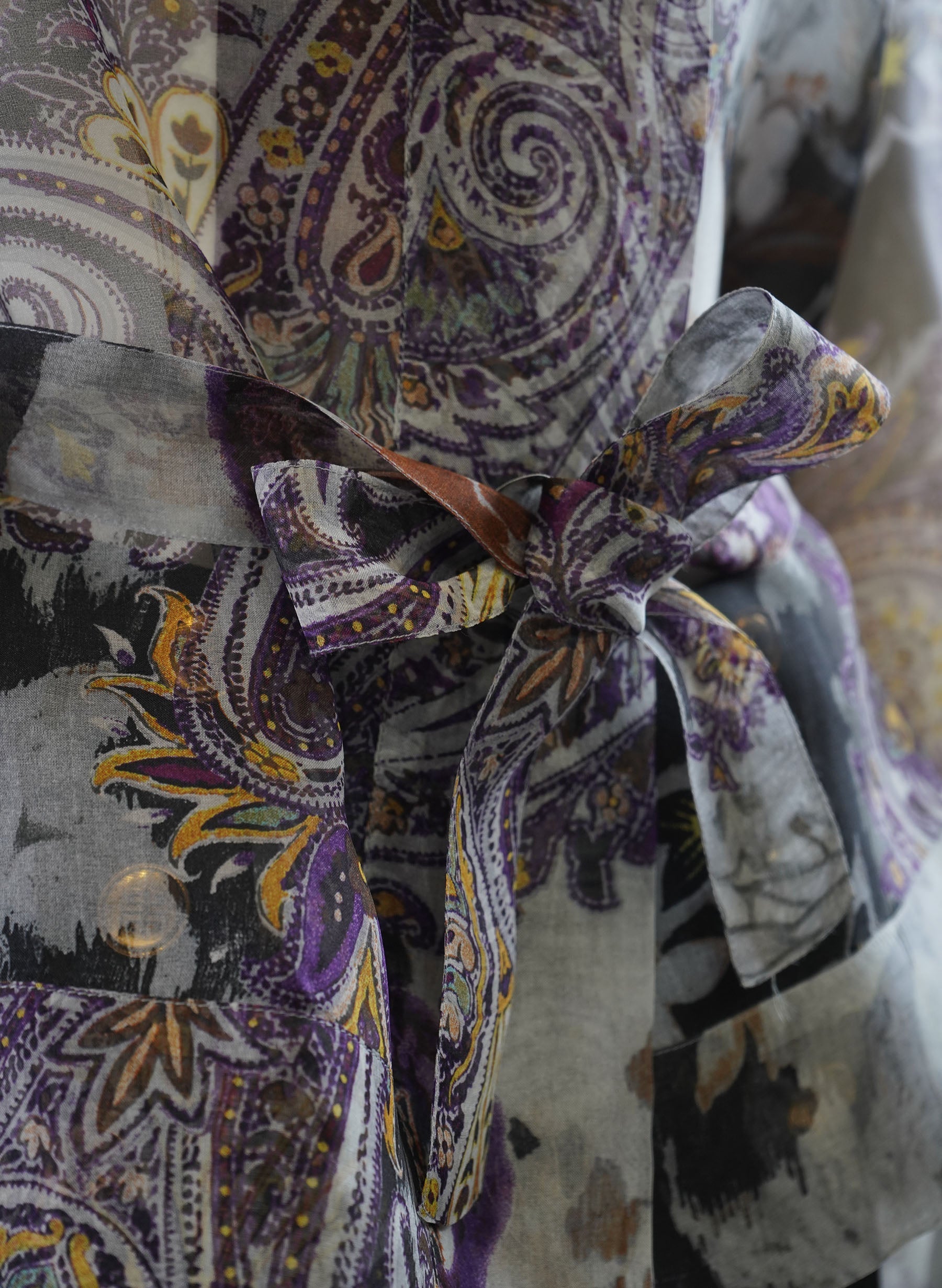 Etro Printed Silk Blouse