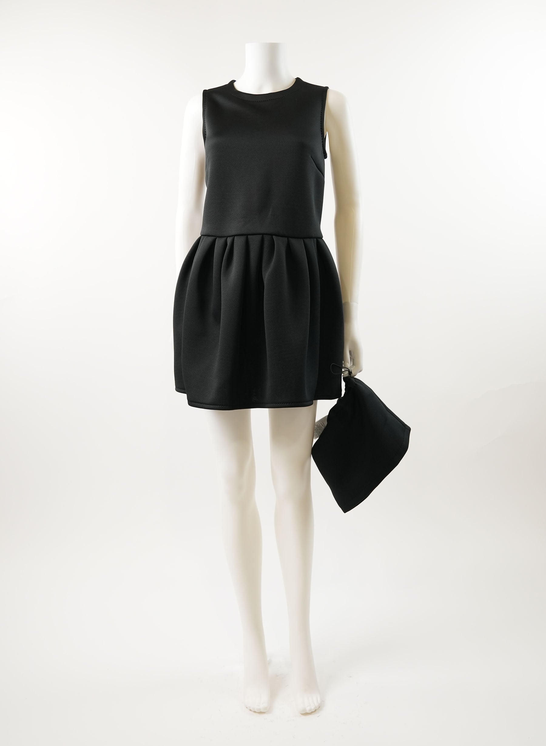 MAXMARA Shock Flounce-Skirt Minidress