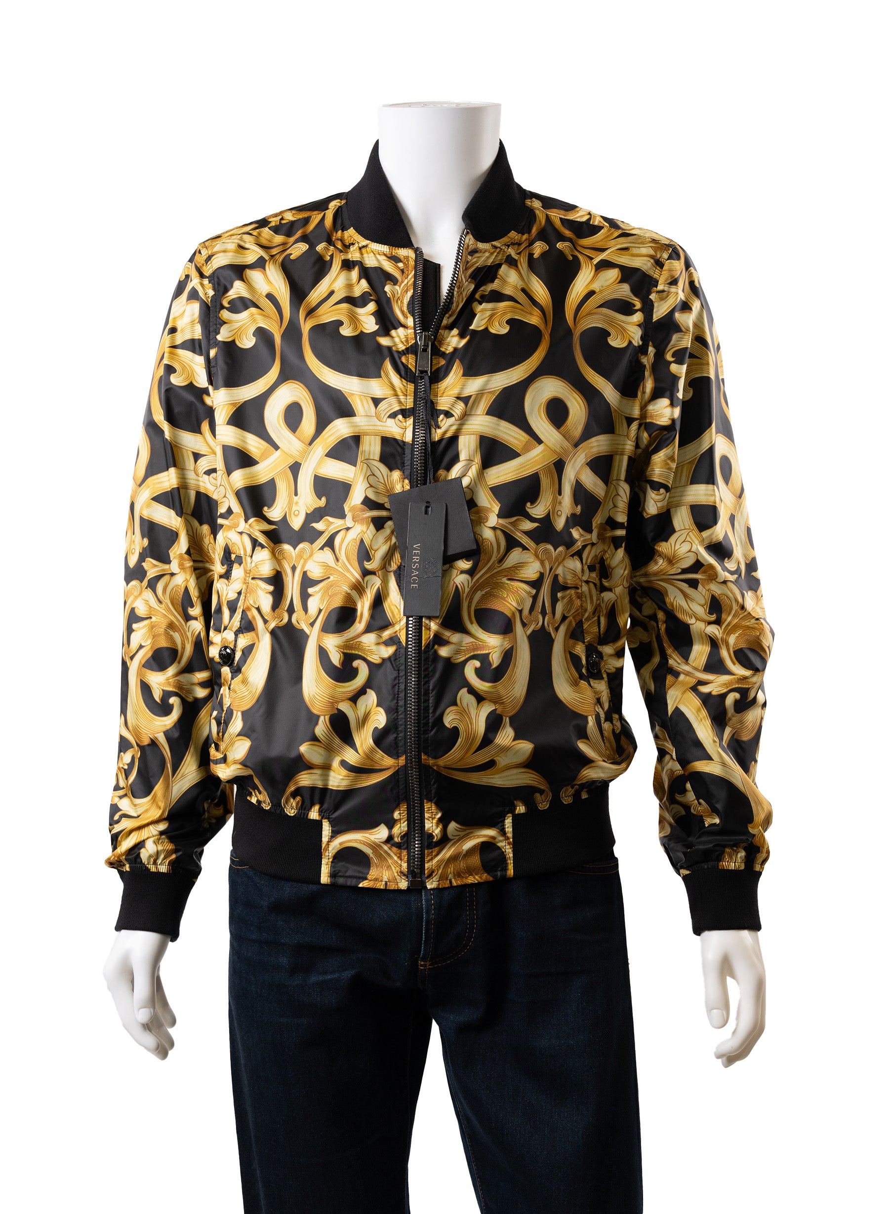 Versace Baroque Bomber Jacket