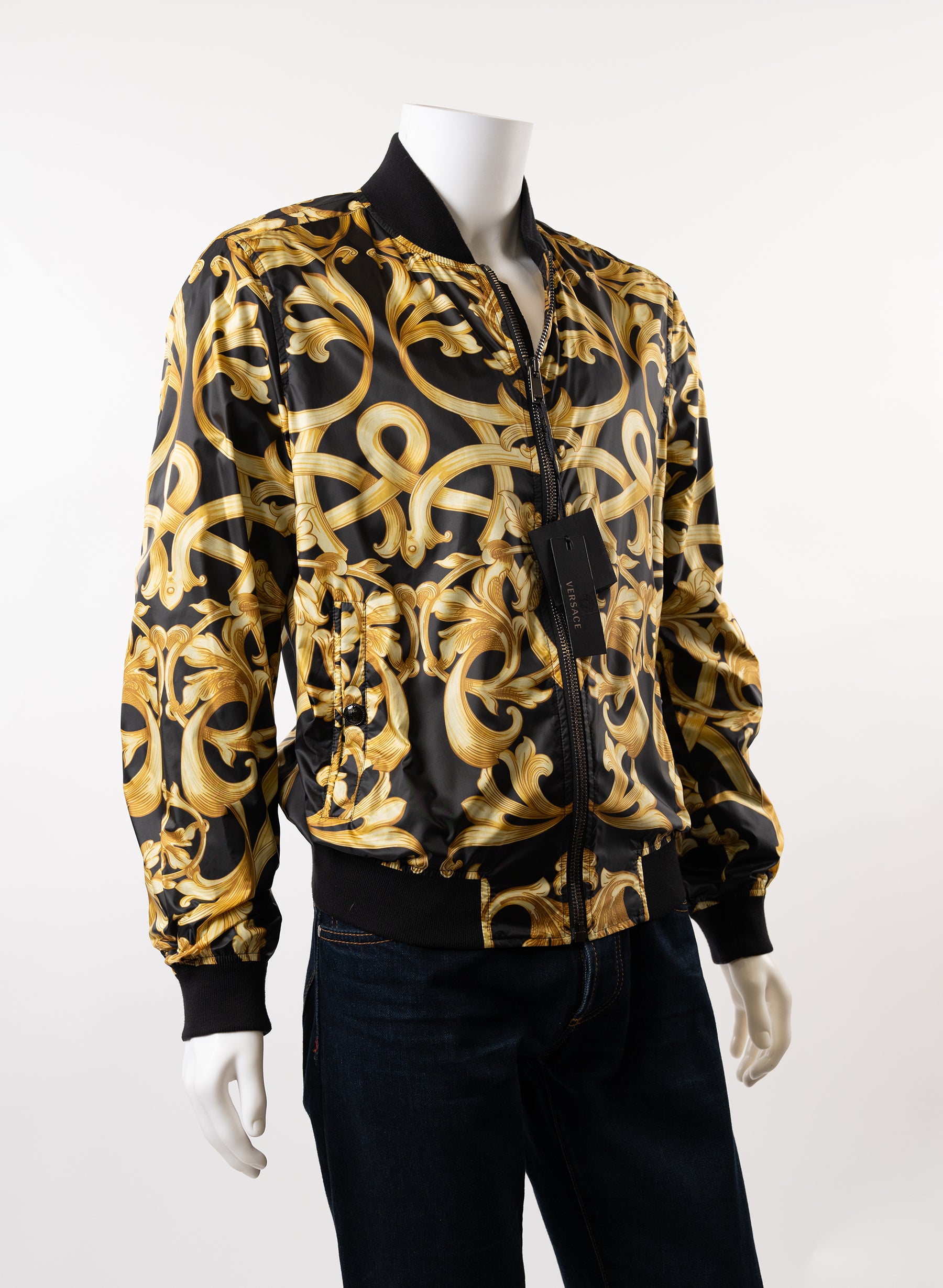 Versace Baroque Bomber Jacket