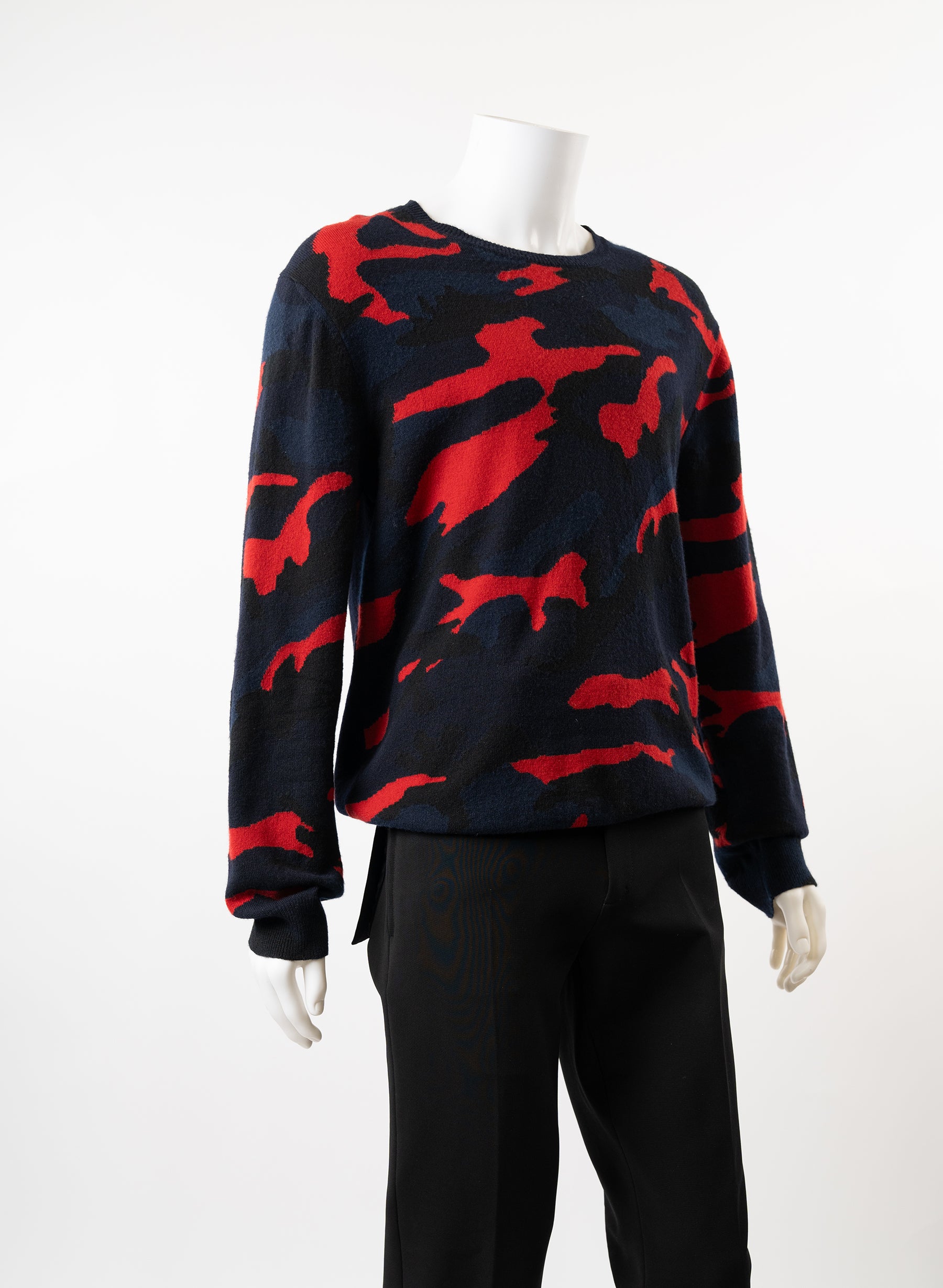 Valentino Camo Rockstud Sweatshirt