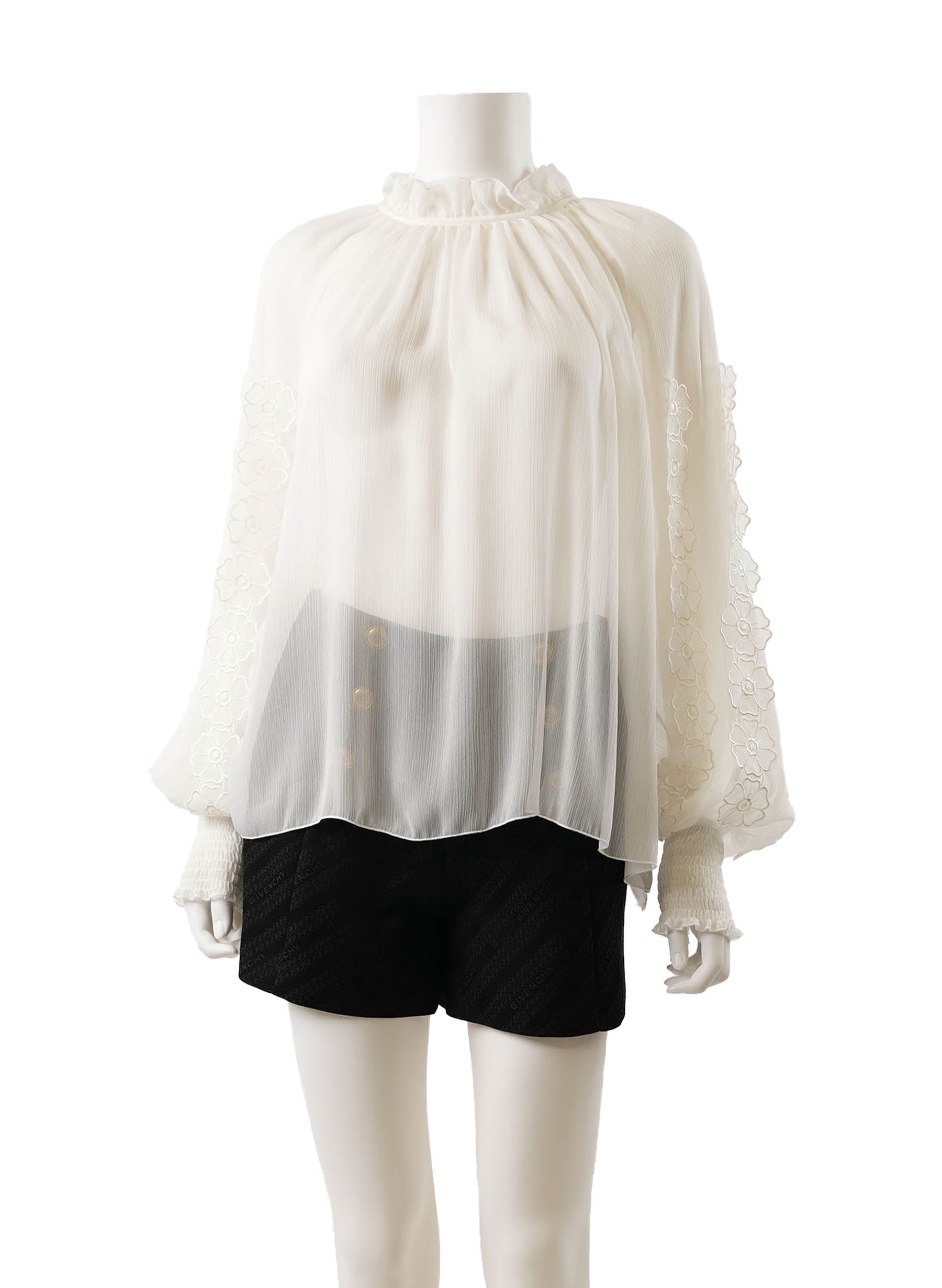 See by Chloe Tulle Blouse