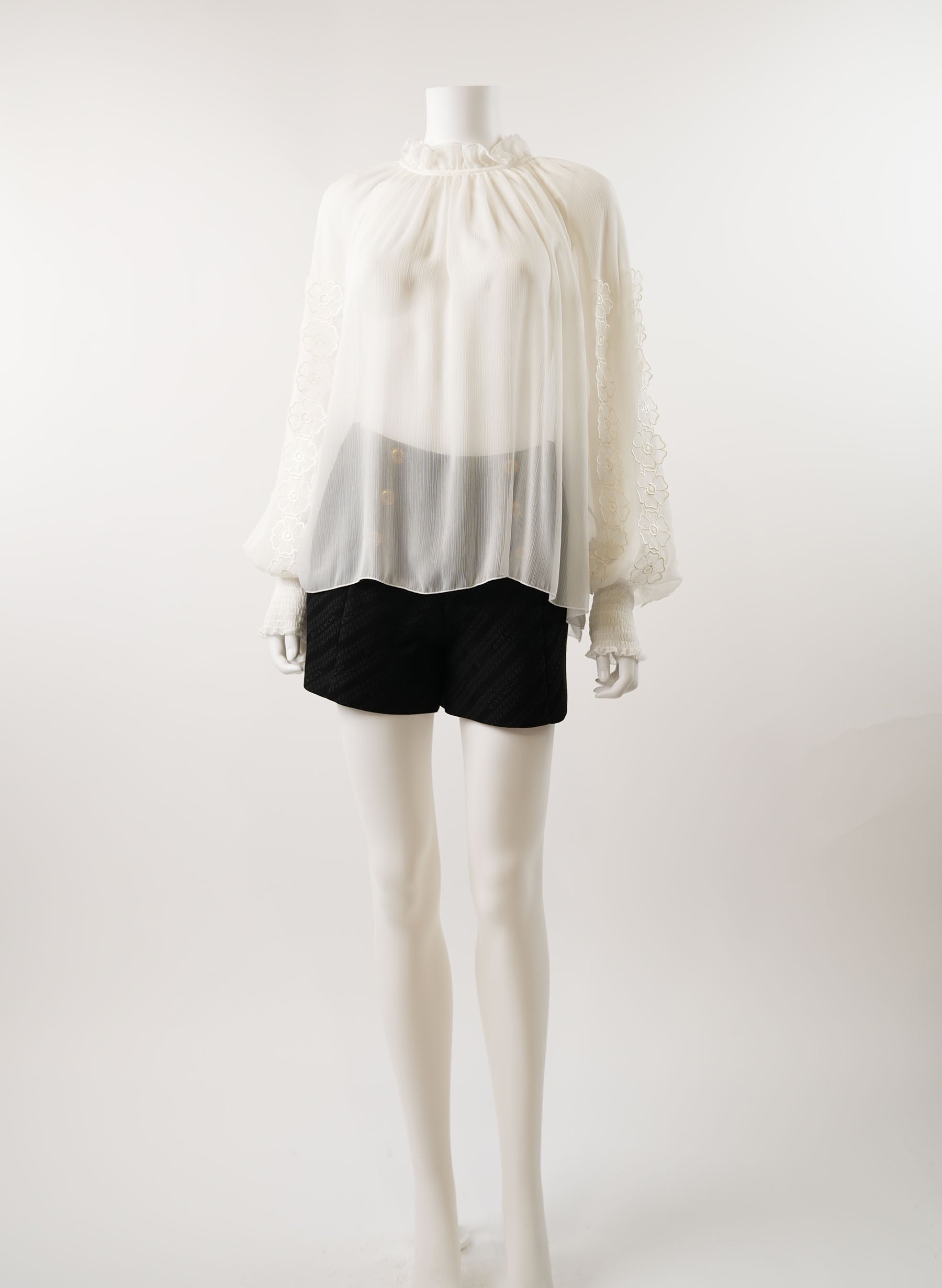 See by Chloe Tulle Blouse