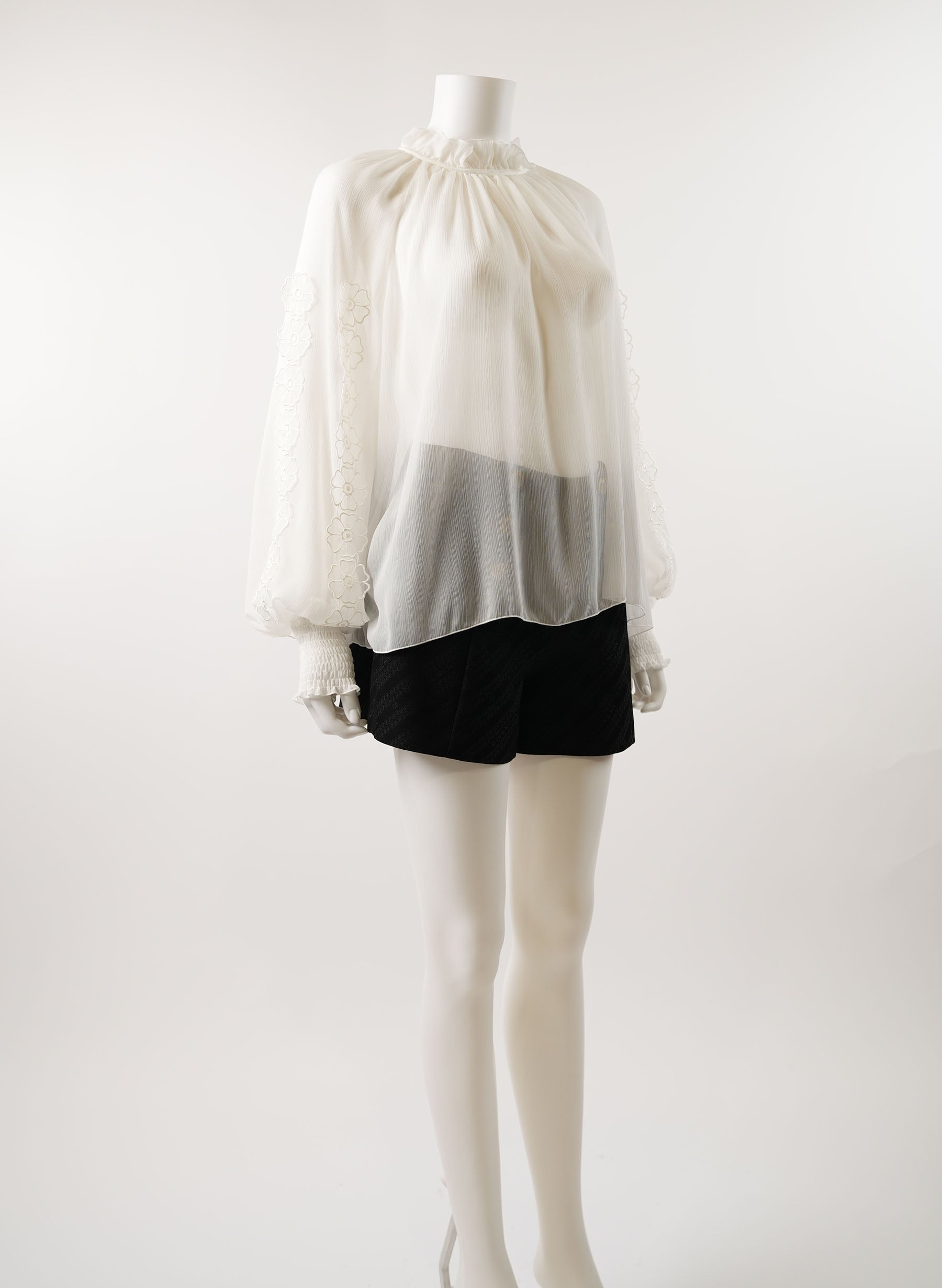 See by Chloe Tulle Blouse