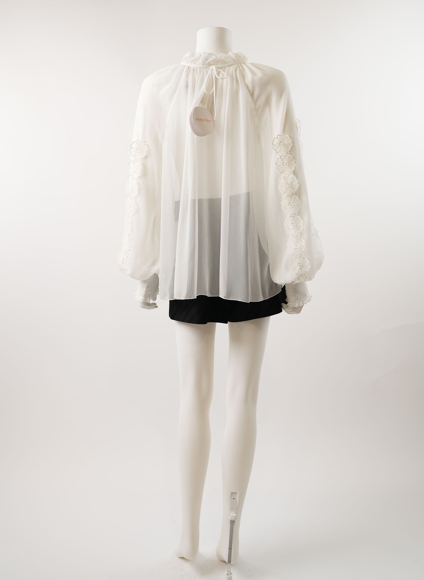 See by Chloe Tulle Blouse