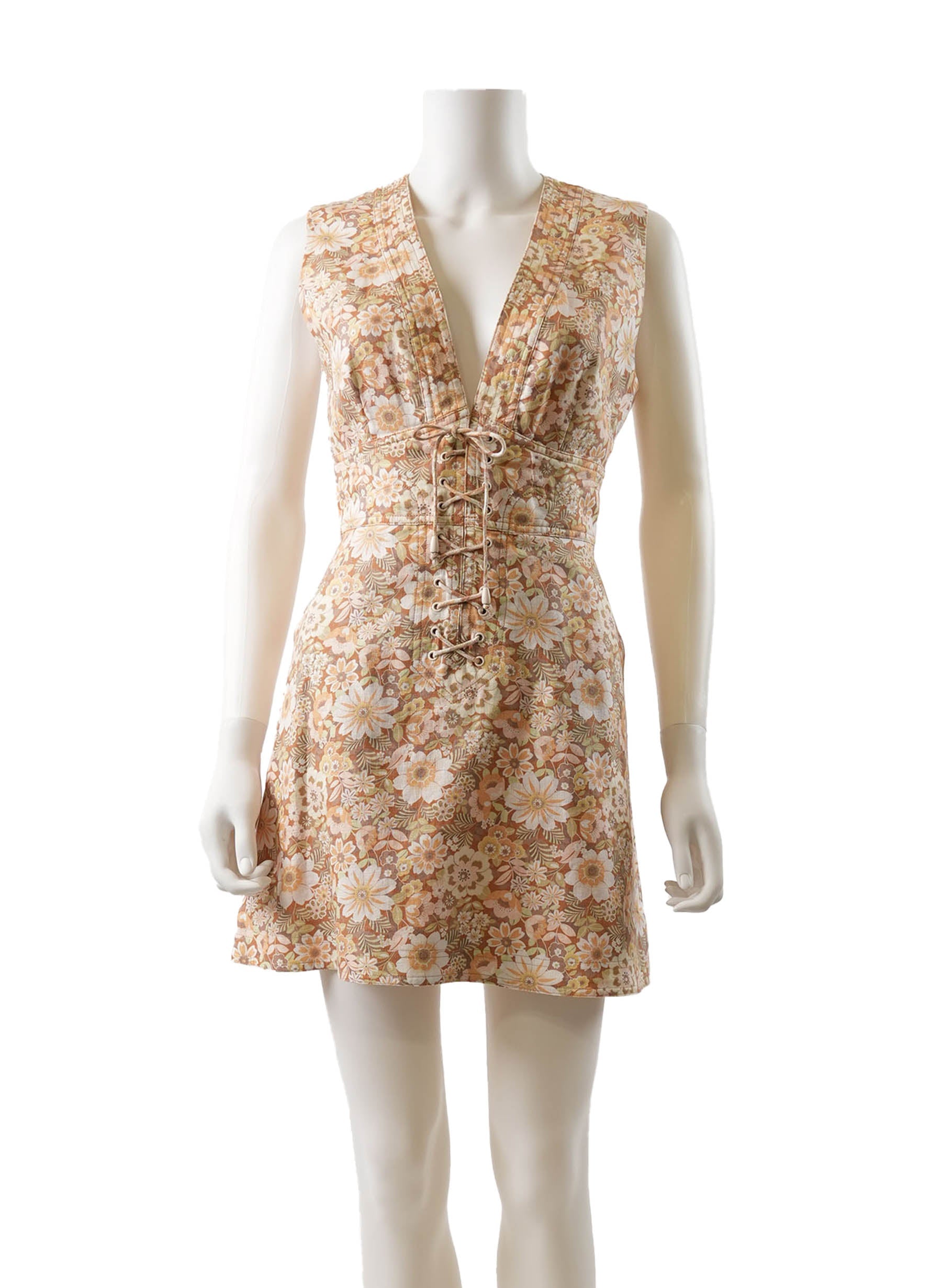 Zimmermann Floral Print Mini Dress